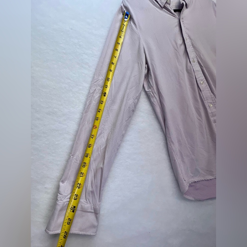 RHONE Work‎ Commuter Stretch Button Down Shirt - Size Small, light lavender - Picture 7 of 11